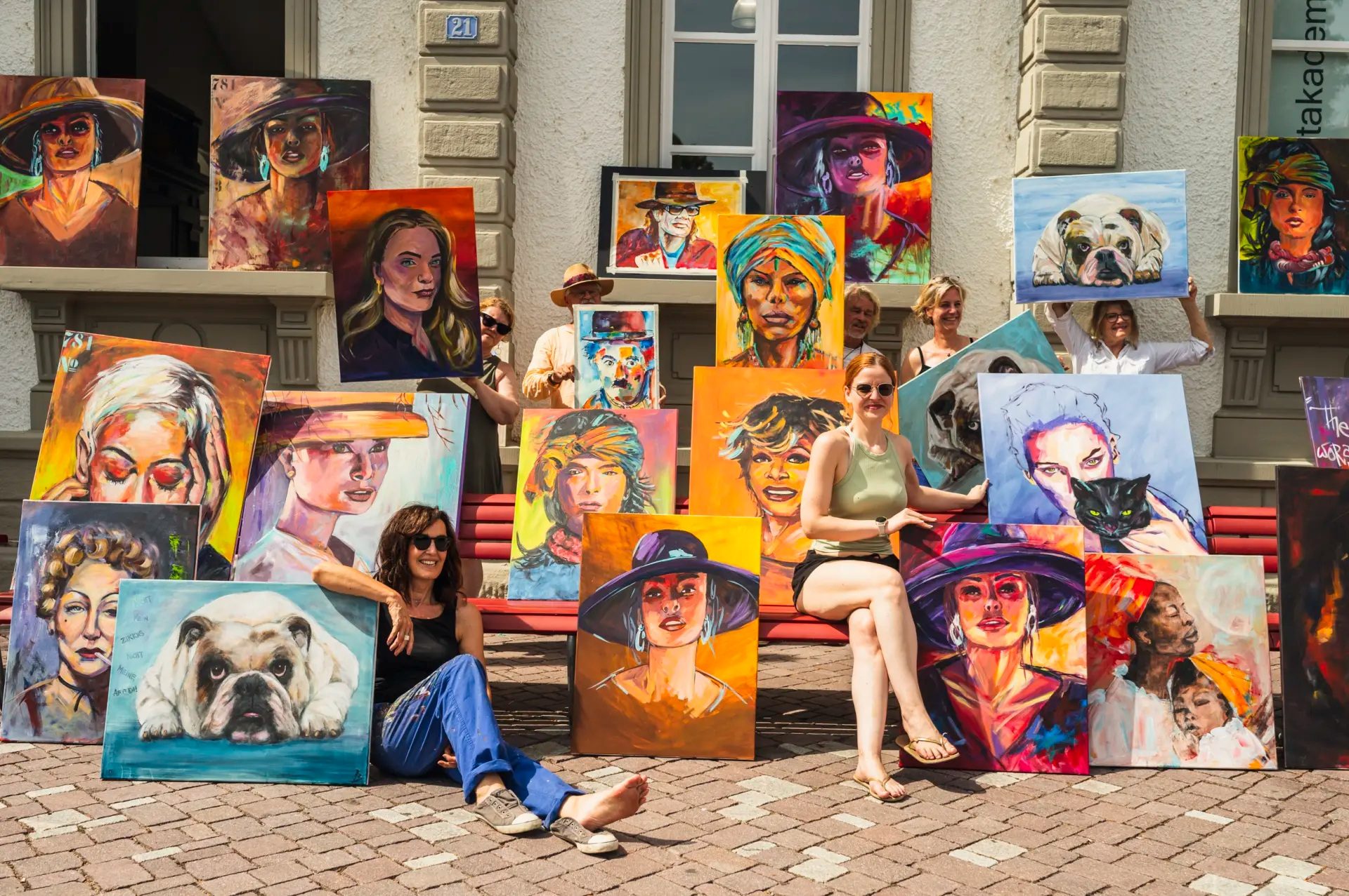 Gruppenfoto Atelier Ueberlingen